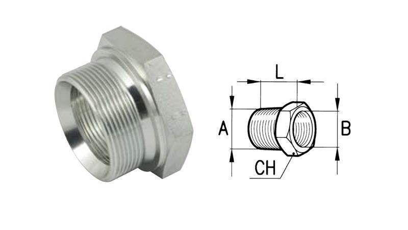 HIDRAULIKUS ADAPTER HÍM-NŐ 1''-3/4''