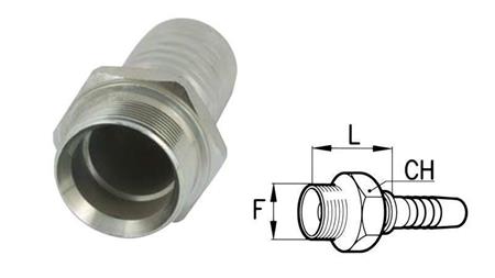 CONEXIÓN HIDRÁULICA BSP MACHO DN19-3/4
