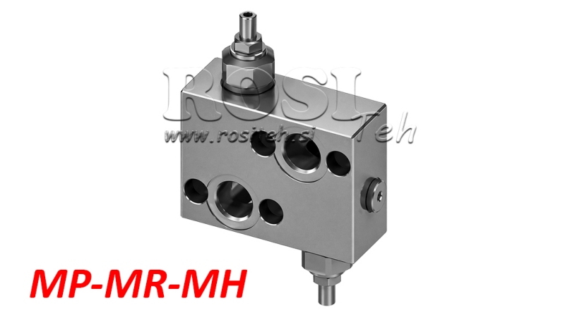 HYDRAULISCHES DRUCKBEGRENZUNGSVENTIL 10-180 BAR FÜR ÖLMOTOR MP-MR-MH