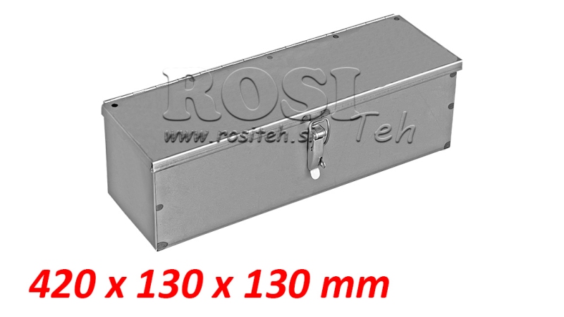 BOÎTE EN MÉTAL 420X130X130