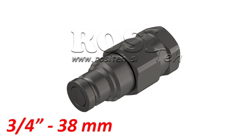 ACOPLAMIENTO RÁPIDO EXCAVADORA FFH MACHO 3/4 38MM