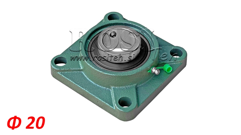 LOŽISKO V PUZDRE UCF 204 - fi 20mm