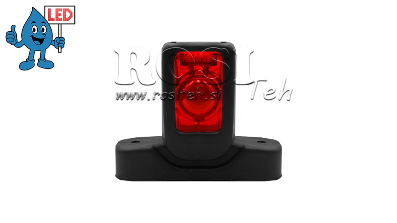 LUZ LATERAL LED PARA REMOLQUES (CUADRADA) – BLANCO – NARANJA – ROJO