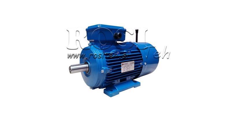 1.5kW-ELEKTRIČNI MOTOR S KOČNICOM MSH 90L1-4_1400rpm 3Faze noge-B3