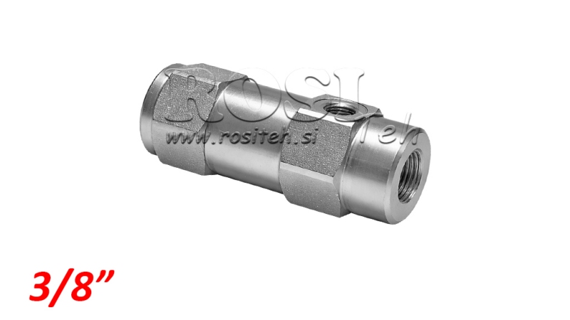 BLOQUE DE VÁLVULA VBPSL 3/8 SD SIMPLE CON PILOTO.