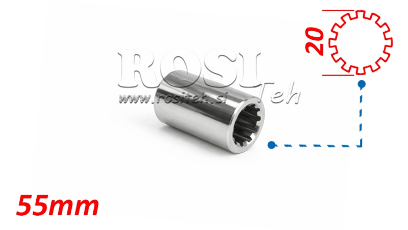 ADAPTATEUR P.T.O. PUŠA 20x17-z12