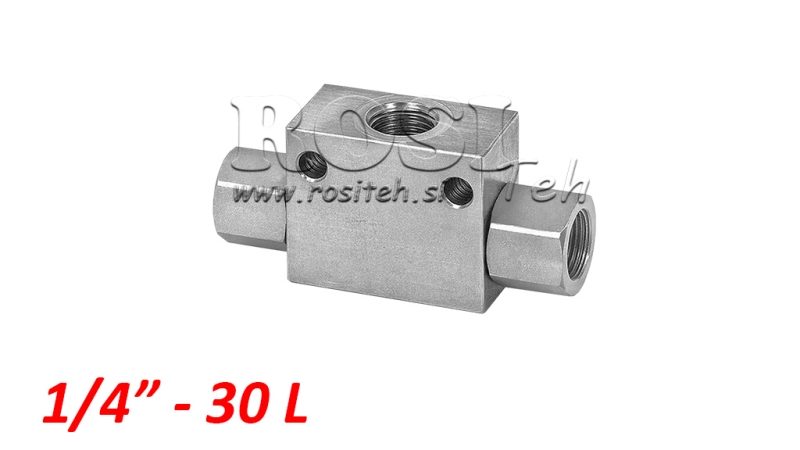 VÁLVULA DE INTERRUPTOR DE PRESIÓN 1/4 30 LIT