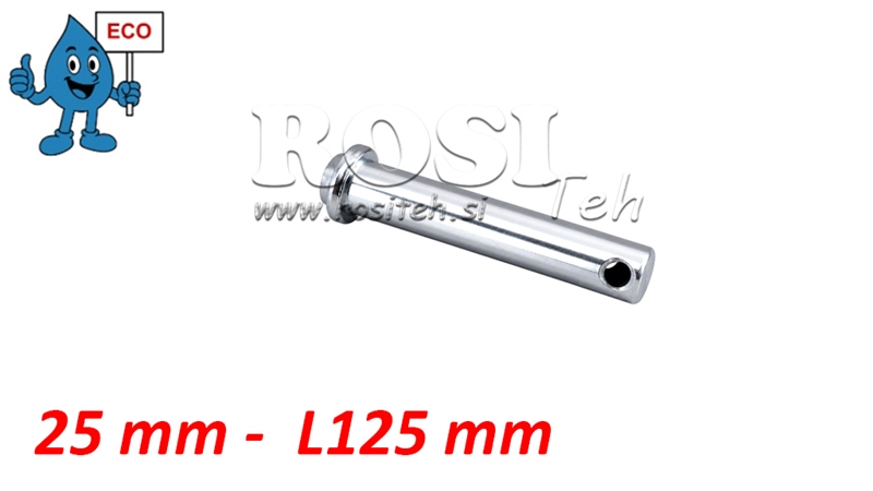 PASADOR DE HORQUILLA ECO 25MM - L125MM