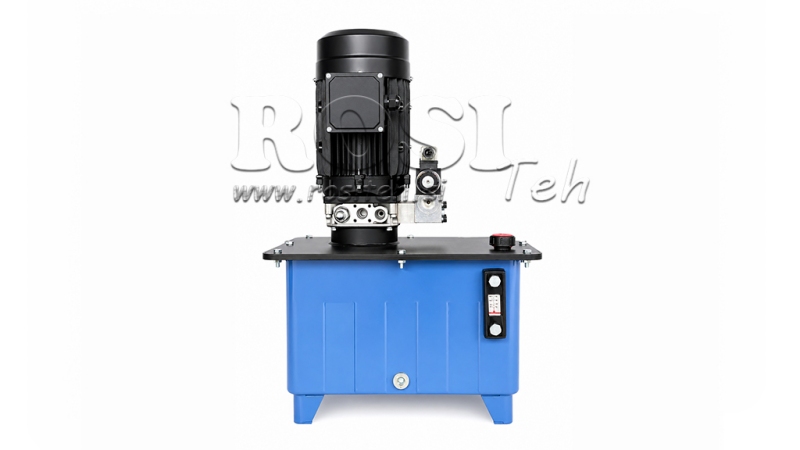 MINI UNIDAD DE POTENCIA HIDRÁULICA 380V AC (4 kW) - 8 cc - 12 lit/min - tanque 25 lit