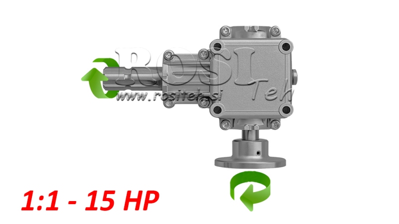 RIDUTTORE D'ANGOLO PER CIRCOLARE SINISTRA