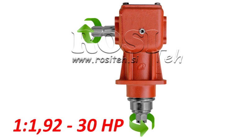 BOÎTE DE VITESSE ANGLE LF-205J 1:1.92 (30HP-22KW)