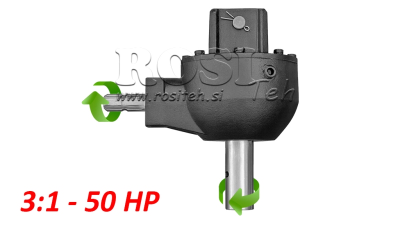 RIDUTTORE D'ANGOLO KSR50 3:1 (50HP-36,7kW)
