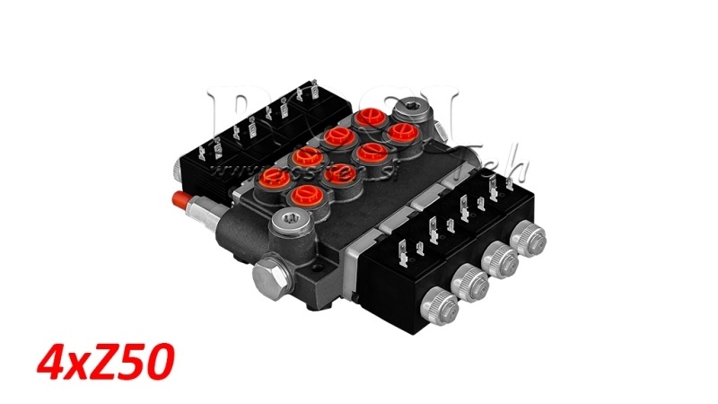 VÁLVULA MONOBLOQUE ELECTROHIDRÁULICA 4xZ50