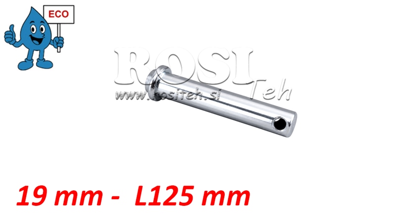 PASADOR DE HORQUILLA ECO 19MM - L125MM