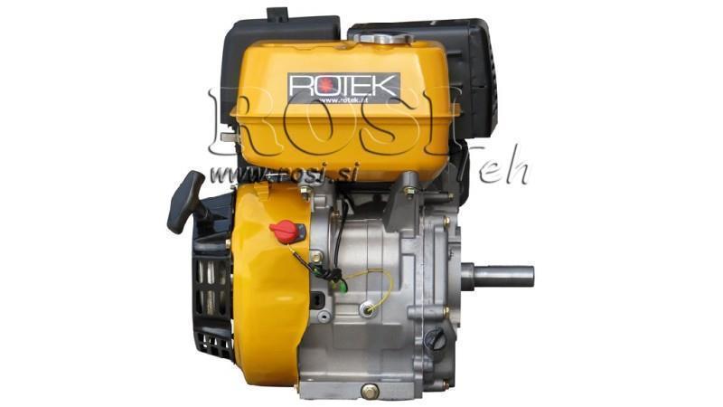 motor de gasolina EG4-420cc-9.6kW-13.1HP-3,600 RPM-H-KW25x88.5-arranque manual