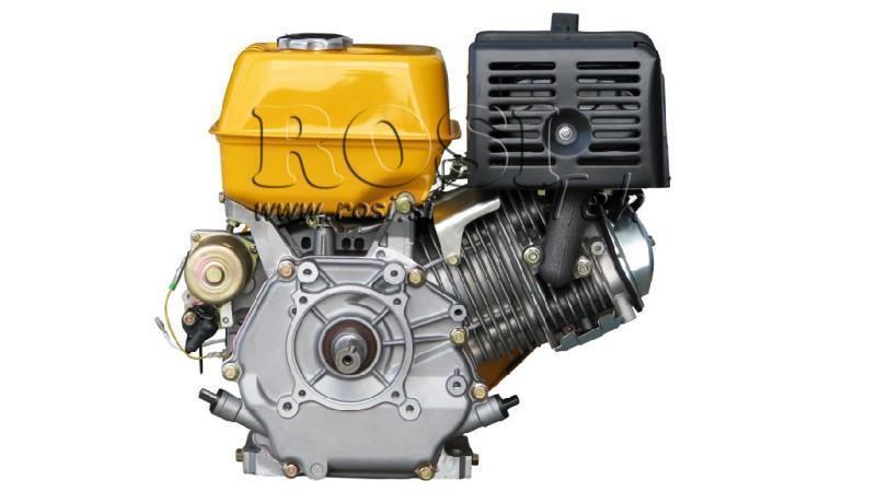 benzínový motor EG4-420cc-9.6kW-13.1HP-3,600 RPM-E-KW25x88.5-elektrický štart