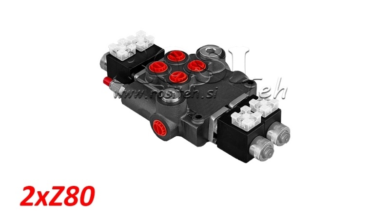 VÁLVULA MONOBLOQUE ELECTROHIDRÁULICA 2xZ80