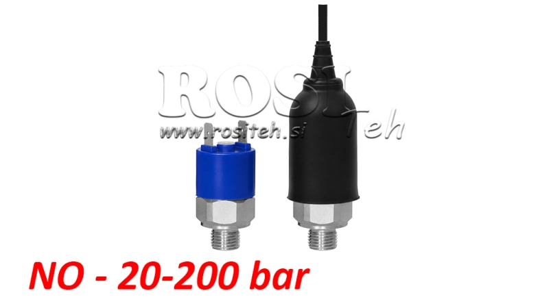 INTERRUPTOR DE PRESIÓN HIDRÁULICA K4 - NO  20-200 BAR (MÁX.300BAR)