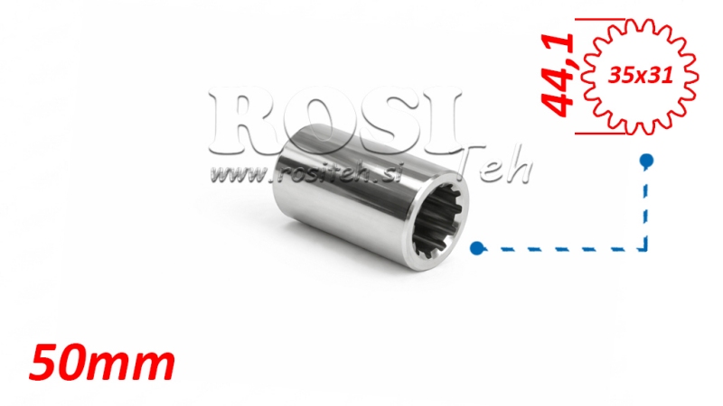 PTO GEARKASSE 35X31 18 TÆNDER D48 L50