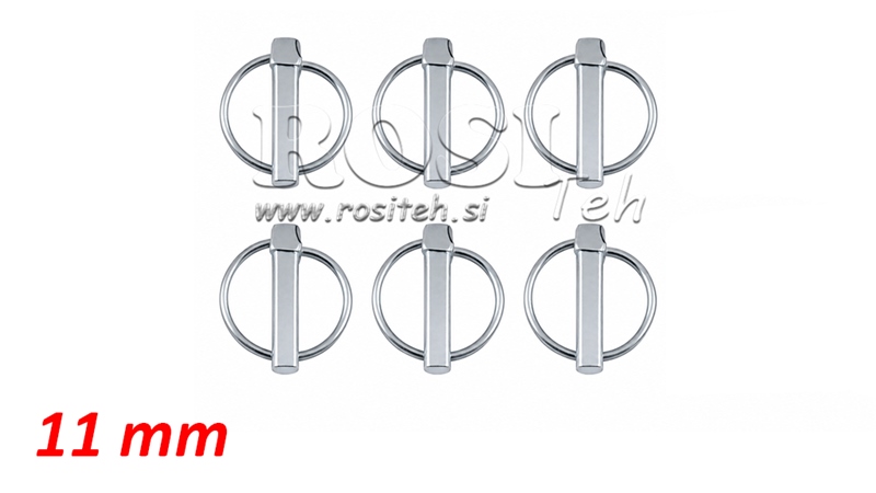 PASADOR DE ANILLA 11 MM (6 PCS)