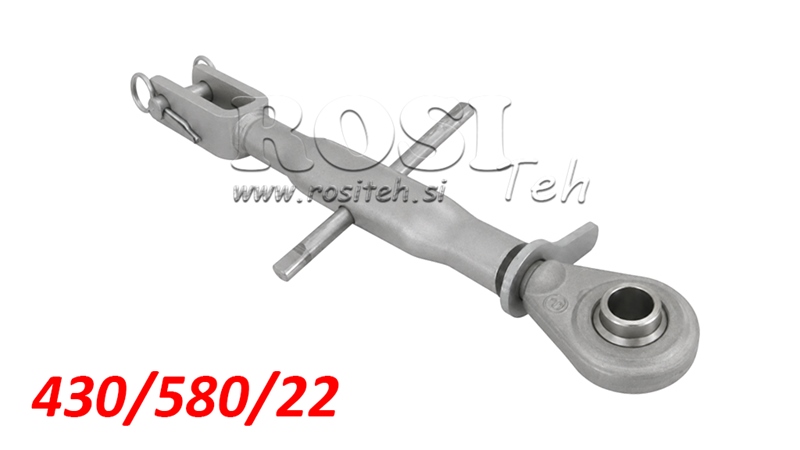 TENSORES LATERAL DE ELEVACIÓN DE TRACTOR REGULABLE 430/580/22