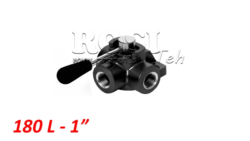 MANUAL VÁLVULA DE 3 VÍAS DF 1 - 180LIT