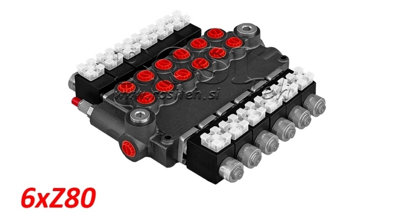 VÁLVULA MONOBLOQUE ELECTROHIDRÁULICA 6xZ80