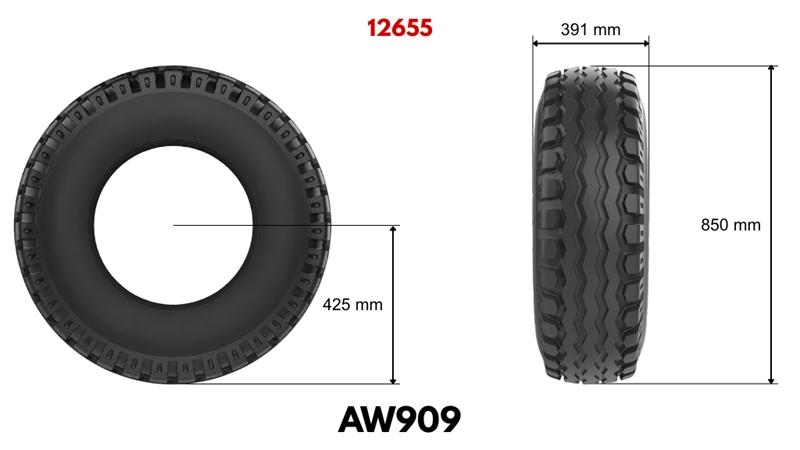 15.0/55-17 PNEUMÁTICO AW909 14PL