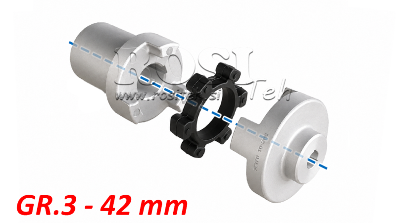 GUMI VMESNIK ND43C (11-15kW)  42mm/GR3