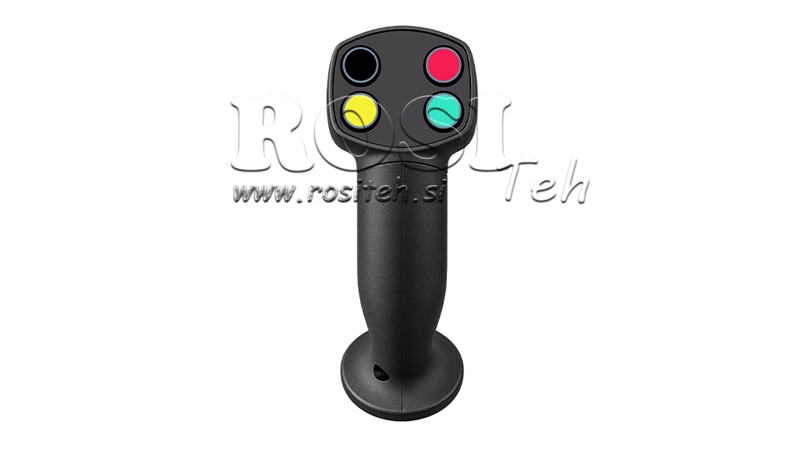CONTROL REMOTO ROSI JOYSTICK - 4 BOTONES + BOTÓN
