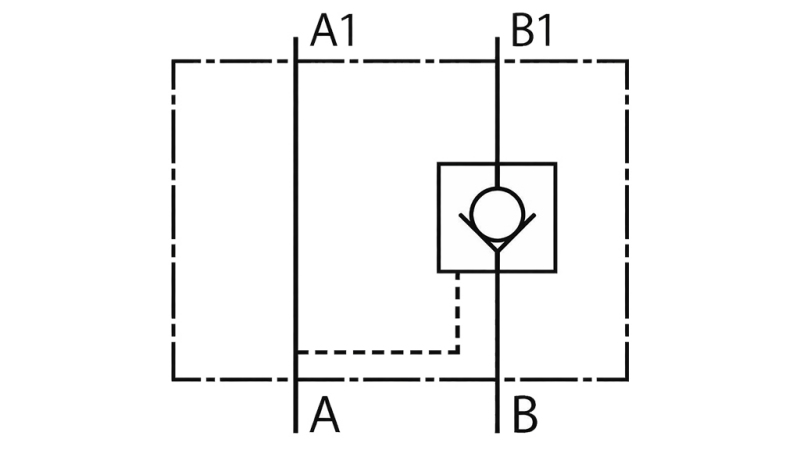 VÁLVULA ANTIRRETORNO CETOP 3 (B)