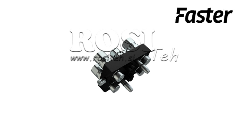 ACOPLAMIENTO MULTI-FASTER 6VÍAS BSP1/2 PARTE MÓVIL