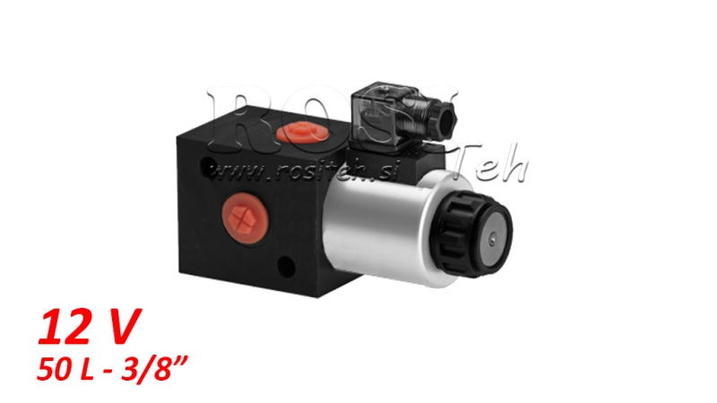 3 potni ventil 3/8 12V - 50lit