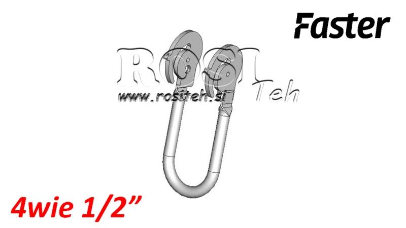 PALANCA PARA MULTI-FASTER 4VIAS 1/2 PARTE FIJA