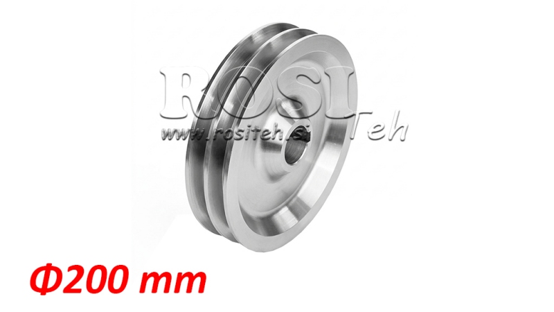 HIHNAPYÖRÄ 2x17 Φ200/35mm