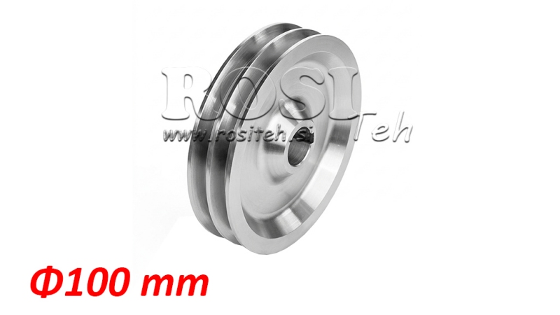 POLEA 2x17 Φ100/35mm