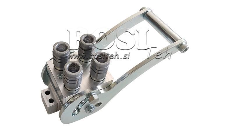 MULTI-FASTER SPOJKA 4-cestná BSP1/2 KOMPLETNÝ NOVÝ TYP