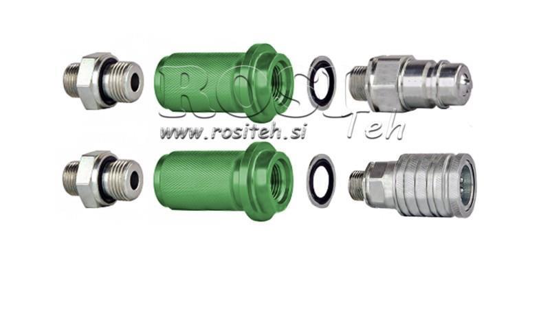 SCHNELLKUPPLUNGSHEBEL MARKIERUNG M22-1/2 GRÜN