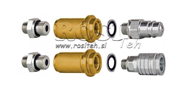 SCHNELLKUPPLUNGSHEBEL MARKIERUNG M22-1/2 GELB