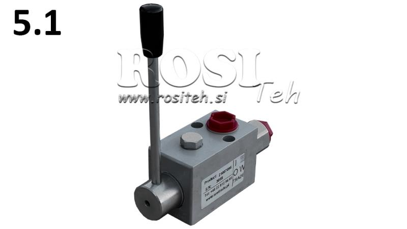 HYDRAULISCHER BPA-M BREMSDRUCKREGULATOR FÜR DISKRETE EINSTELLUNG 206120