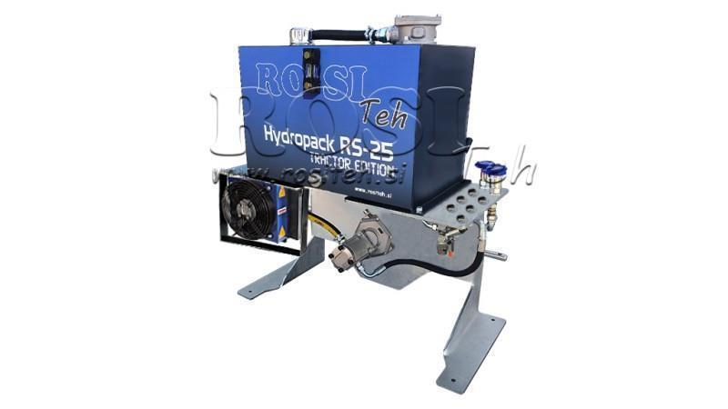 AGREGADO HIDRÁULICO DE TRACTOR CAPACIDAD 70lit FLUJO 53lit/min 1XP80 - CON ENFRIADOR DE ACEITE