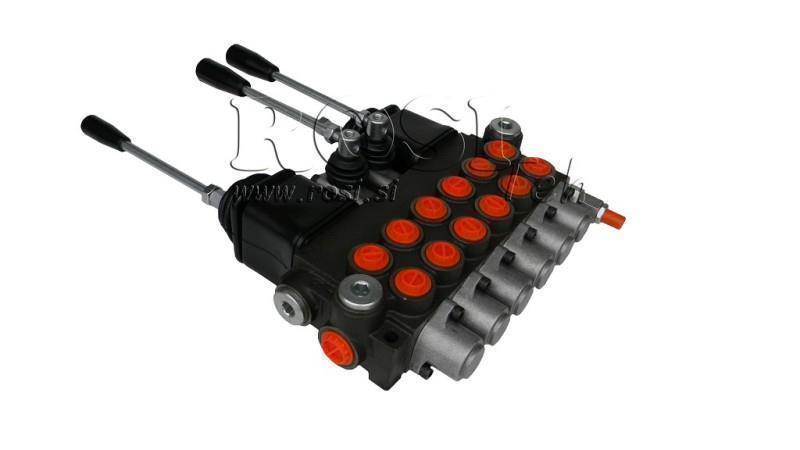 VALVOLA IDRAULICA 6xP40 2x JOYSTICK
