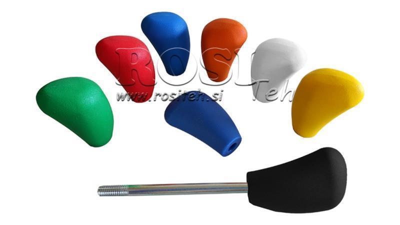 OZNAČOVACIA RUKOVÄŤ PRE OVLÁDACÍ PÁKOVÝ VENTIL M10 - ŽLTÁ