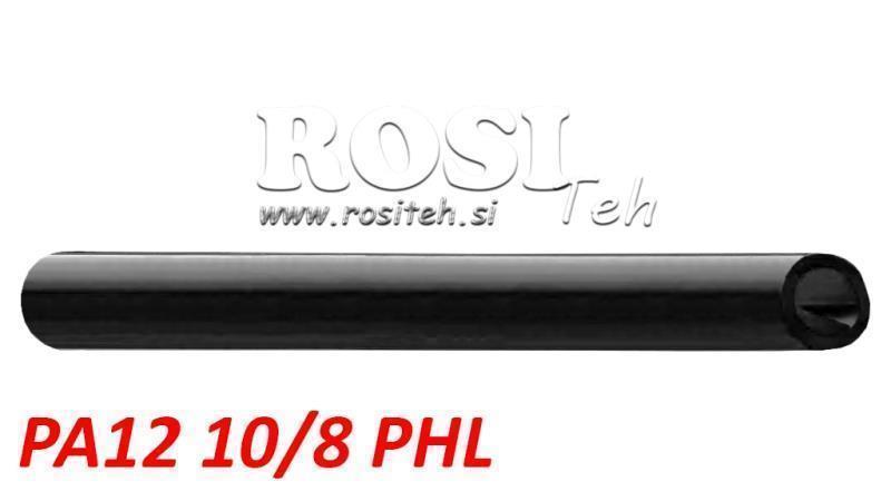 TUBO DE AIRE POLIAMIDA PA 10/8 PA12PHL NEGRO DIN74324