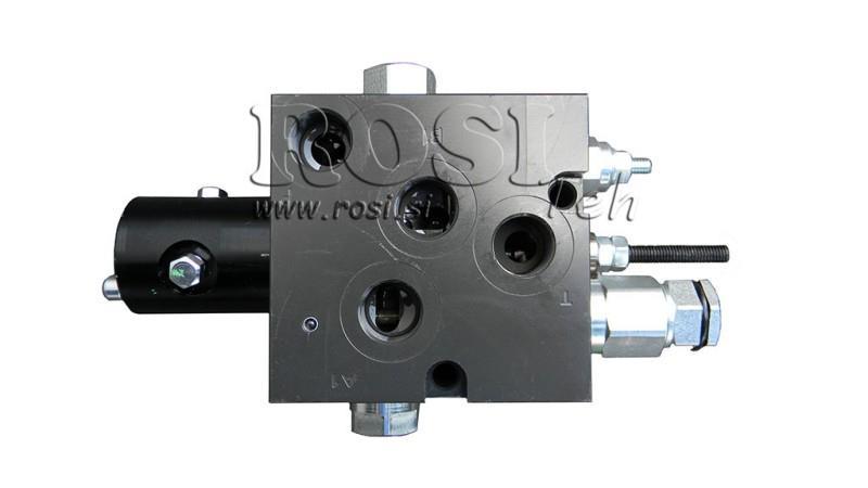 HYDRAULICKÝ VENTIL PRE MALÝ KOCKOVÝ ŠTIEPAČ - AUTOSPEED 60 lit
