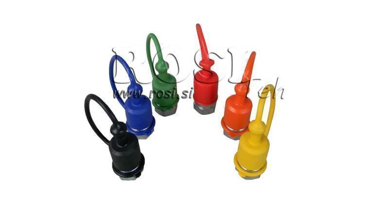 CUBIERTA DE GOMA PROTECTORA NARANJA - ACOPLAMIENTOS RÁPIDOS MACHO