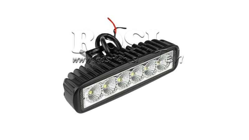 LAMPE DE TRAVAIL LED - LUMIÈRE 6 LED 18W 12V-24V