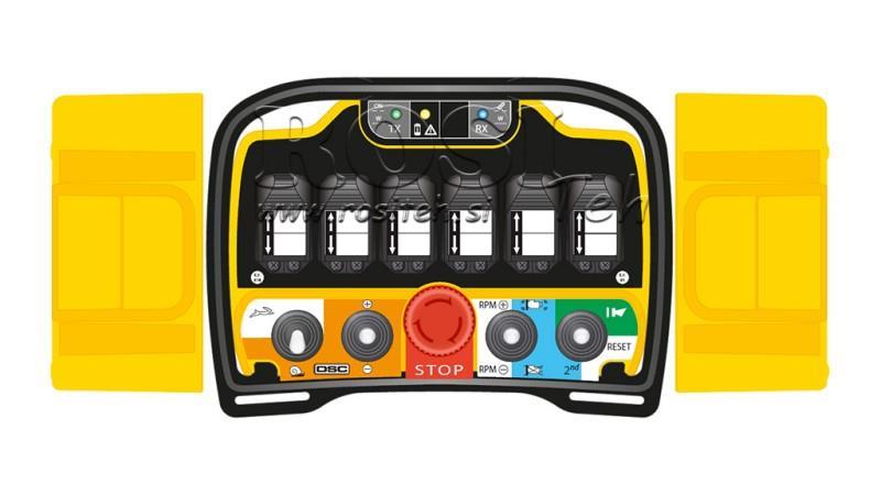 RADIO DIAĽKOVÉ OVLÁDANIE - PROPORCIONÁLNE - ZEUS2 M6 10019 Štandard