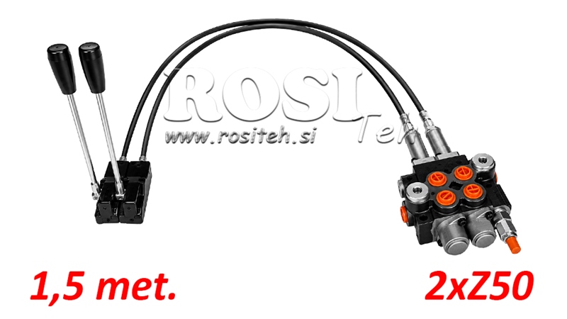 KIT 2xZ50 + JOYSTICK 1 POSICIÓN L1500