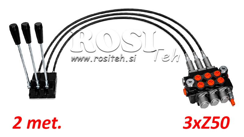 KIT 3xZ80 + JOYSTICK 1 POSICIÓN L2000